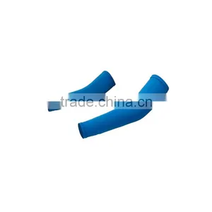 UV Protection Sports Arm Cooler Sleeve White thumbnail-1