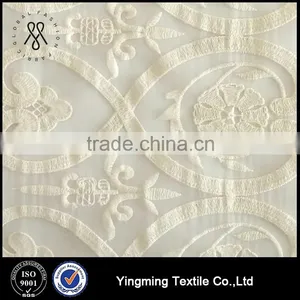 Nylon Organza Fabric With Embroidery for Fashion Garments,dress,skirt,wedding thumbnail-1