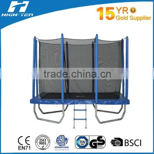 6ft X 9ft Rectangular Trampoline With Enclosure thumbnail-1