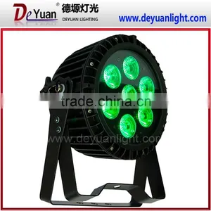 China Small Outdoor 7pcs*12w Rgbw uv Led Par Light dj Equipment thumbnail-4