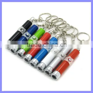 Color Mini Key Ring LED Light Torch thumbnail-1
