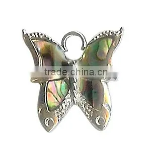 Beautiful Butterfly Charm Necklace Colorful Enamel Butterfly Shape Charm Necklace Butterfly Shape Jewelry thumbnail-1