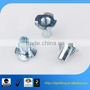 Glavanized Carrbon Steel Assembly Furnitrue T Nut thumbnail-1