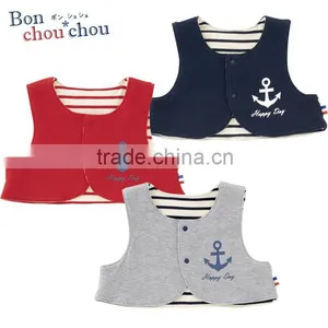 Japanese Wholesale Products High Quality Cute Cotton0-3 Month Baby Vest Unisex Toddler Clothing Kids Wear Infant Clothes thumbnail-6