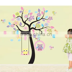 Huge Jungle Animals Removable Vinyl Decal Tree Wall Sticker Baby Nursery Decor thumbnail-4