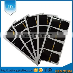 Custom Hot Stampling Logo Color Printing Vinly Battery Labels Stickers thumbnail-2