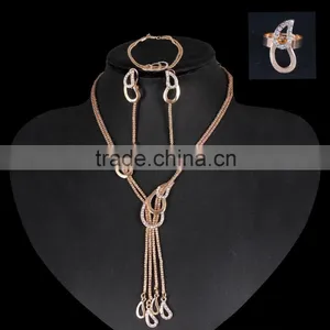 New Design Gold Jewelry Costume Jewelry Set China Fashion Jewelry Set thumbnail-2