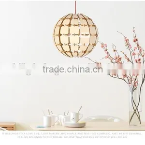 JK-8005B-31 Wooden Suspension Pendant Lighting Indoor Lighting Factory Price for Hotel,restaurant Project,dining Room thumbnail-1