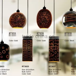 2016 New Modern 3d Glass Pendant Light RT3023 thumbnail-1