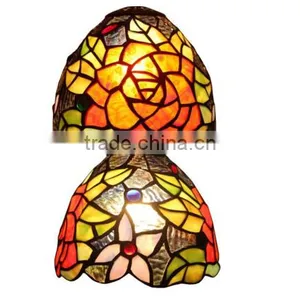 European Classic Tiffany Balcony Small Droplight Stairs Revolving Chandelier Villa the Chandelier thumbnail-4