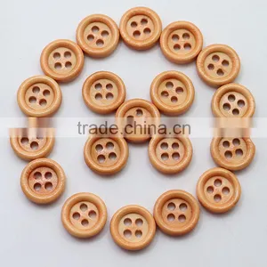 Sedex Audited Factory 2 Pillar Wooden 2 Holes Button thumbnail-4