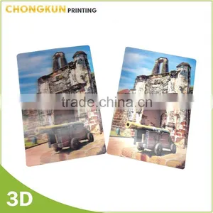 Factory Supply Cheap Souvenir Items 3D Postcard Printing thumbnail-1