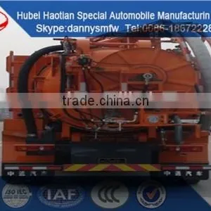 Dongfeng High Presure Sewage Suction Cleaning Truck Fecal Tank Truck thumbnail-2