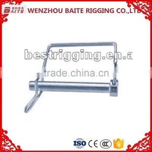 Zinc Plated & Nickel Plaed Square Shape Linch Quick Pin Hitch Pin Clip Single Winded in China Rigging Hardware thumbnail-1