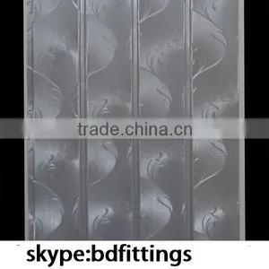 India Pakistan Waves Laminated Fireproof Panel Fireproof Pvc Wall Panel thumbnail-2