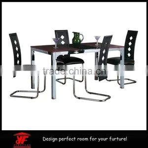 2015 Factory Wholesale Wooden Dining Room Furniture Dining Table Set thumbnail-1