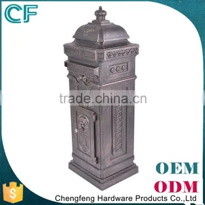 Europe Lion Decorative Cast Aluminiun Big Mailbox From China thumbnail-2