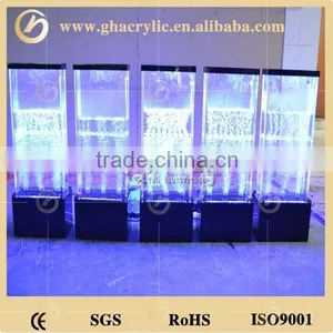 LED Acrylic Bubble Wall Bubbling Water Fountain Seagrass Wall Decoration Quality Choice thumbnail-6
