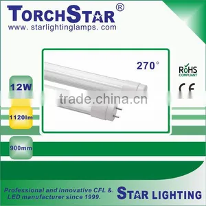 Size 1:1 as Fluorescent Tube Aluminum Heat Sink 9W LED T8 thumbnail-2