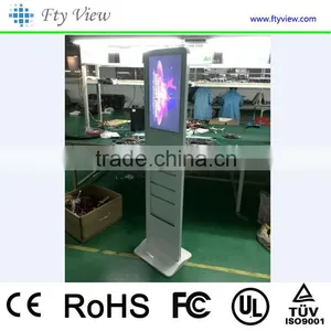 21.5 Inch Floor Standing Android AD Player Media Player Digital Signage thumbnail-1