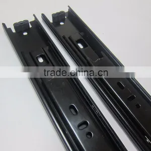 Jieyang Full Extension Channle Factory Telescopic Furniture Drawer Slide Channel thumbnail-3