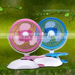 Unique New Design Clip Mini Fan Portable Fan With USB Rechargeable thumbnail-1
