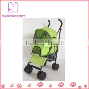 Durable 4 Wheels Dog Pet Umbrella Stroller thumbnail-3