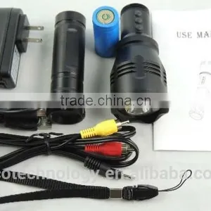 Laser Flashlight DVR Camera With LED Laser for Police Security thumbnail-3