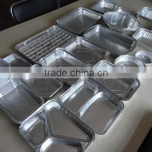 Airline Aluminum Foil Catering Boxes Aluminium Food Containers Catering Food Container thumbnail-6