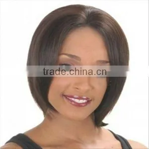 Short Bob Mixed Color Silk Base Full Lace Wig thumbnail-1