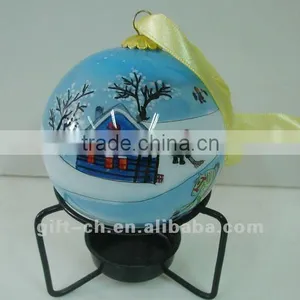 Glass Ball Ornament for Christmas Decoration thumbnail-1
