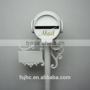 Foshan JHC-1043 Post Mounted Aluminum Mailbox/ Letterbox/ Postbox thumbnail-1