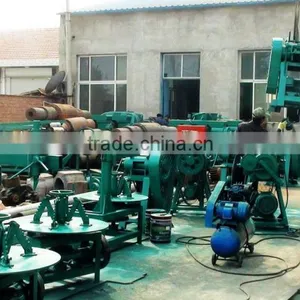 Semi-control Waste Tire Recycling Machine / Used Tyre Cutting Machine thumbnail-4