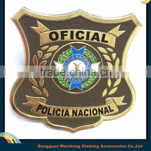 Police Oficial Hotsale 3D Soft Pvc Badge for Coat&hats thumbnail-2