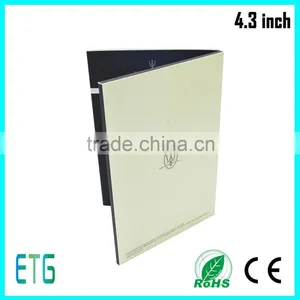 Hardcover Invitation Card Lcd With 2GB Memory thumbnail-2