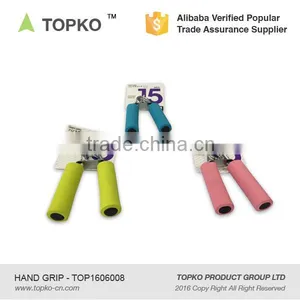 TOPKO Heavy Exercise Strengthener Hand Grips Soft Foam Hand Exerciser Fitness Equipment Hand Grip thumbnail-5