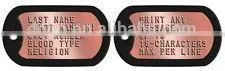 Low Price Soldier Dog Tags Hot Sales Customize Mens Dog Tag High Quality Embossed Dog Tags thumbnail-1