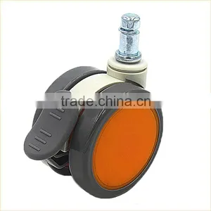 Shenzhen Colorful High-quality 2.5-inch Nylon Swivel Medical Caster thumbnail-3