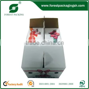 WHOLESALE CHINA CORRUGATED PAPER STRAWBERRY FRUIT BOX thumbnail-3