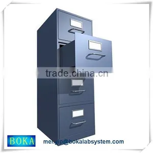 4 Drawer Vertical Cold Rolled Steel Office/Lab Filing Cabinet With Lock Key thumbnail-1