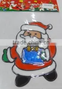 Christmas Santa Claus Window/Door Sticker For Xmas thumbnail-4