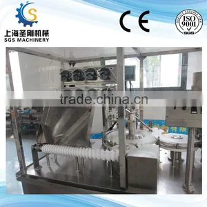 100-150Bottles/min 10-30ML Function Drinks Filling and Capping Machine thumbnail-1