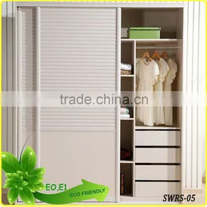 Fashionable WPC Sliding Door Bedroom Wardrobe New Designs thumbnail-2