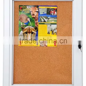 Cork Back Lockable Notice Boards,Bulletin Boards thumbnail-1
