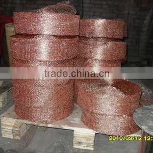 Copper Coated Wire Mesh in Roll thumbnail-1
