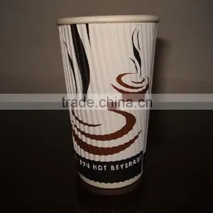 Disposable Double Wall Coffee Paper Cup thumbnail-5