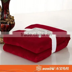 Black Blanket 100% Polyester Polar Fleece Blanket thumbnail-1