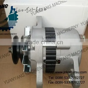 Original Excavator PC300 ,4D95 Engine Alternator 600-821-6120 thumbnail-1
