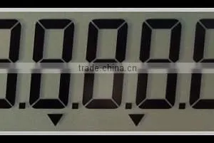 Transparent 7-digit 7 Segment TN LCD Display thumbnail-1