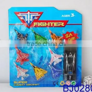 Cheap Kids Toy Small Plastic Free Wheel Glider Tank Toy 4pcs thumbnail-6